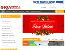 Tablet Screenshot of gigaworkz.net
